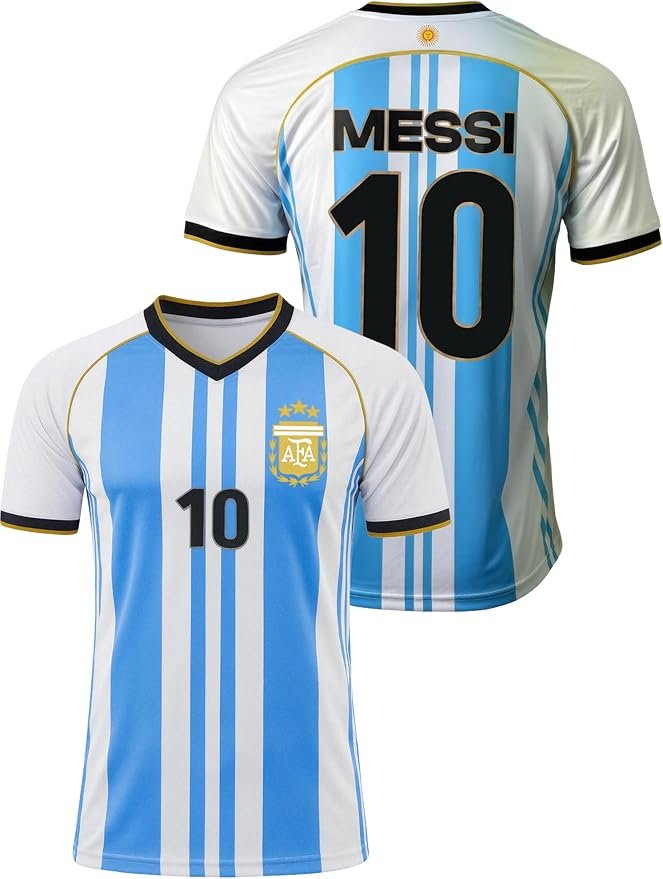 Lionel Messi Argentina Soccer Shirt