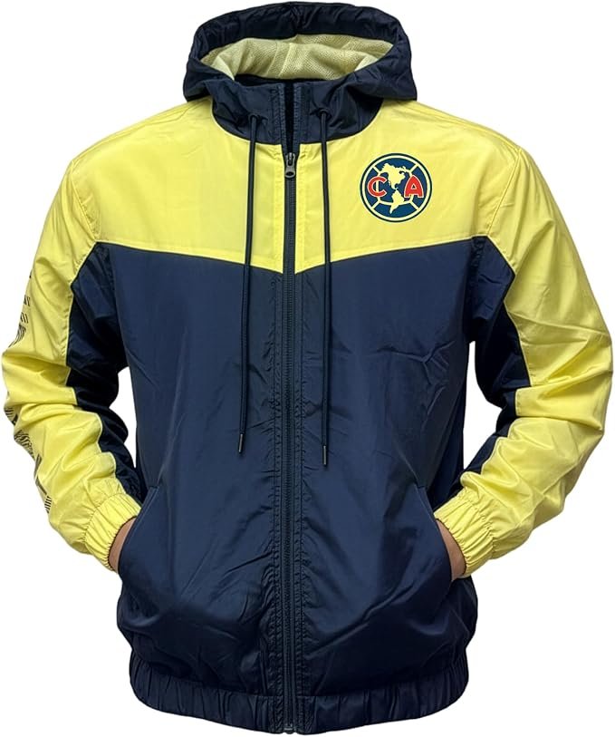 America Licensed Windbreaker Rain Jacket