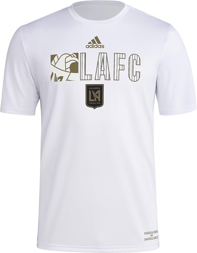 adidas Men's Los Angeles Football Club LAFC MLS Short Sleeve T-Shirt