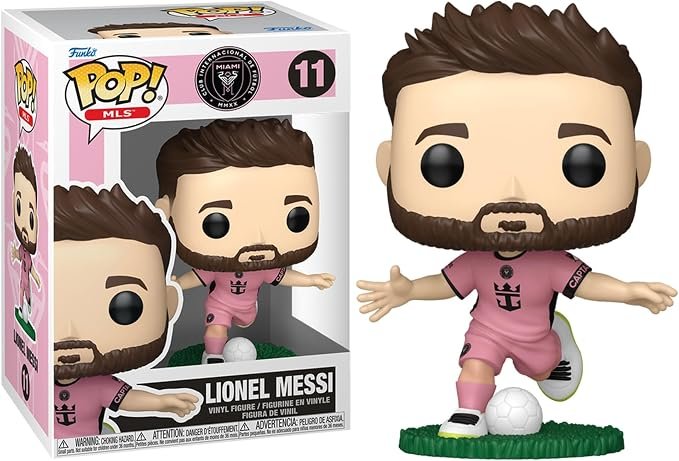 Funko Lionel Messi (Inter Miami) (Pink Jersey) Pop! MLS Soccer