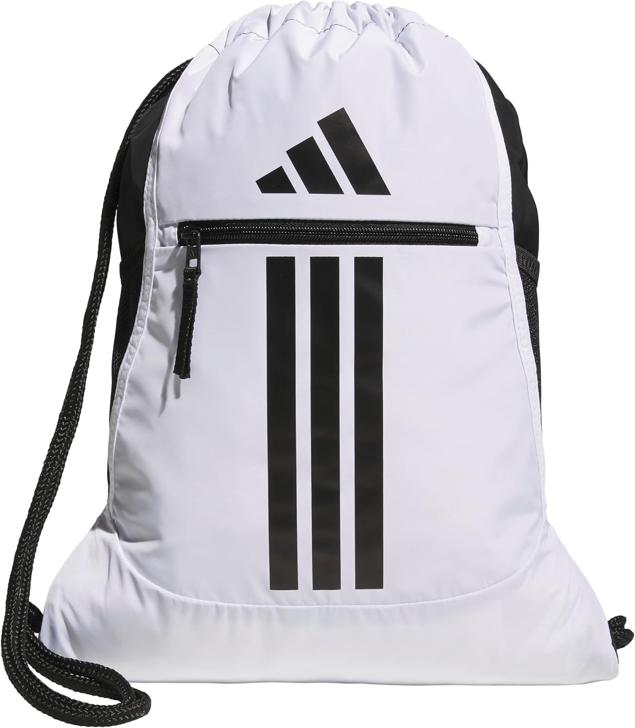 adidas Alliance Sackpack – Drawstring Backpack for Sports, Small Gym Bag