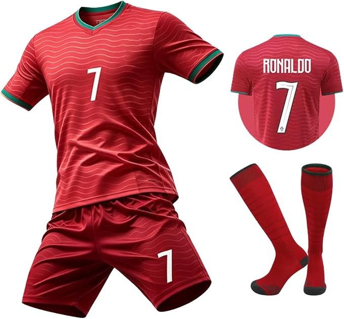 Soccer Stars #10 Kids Soccer Jersey & Shorts Set