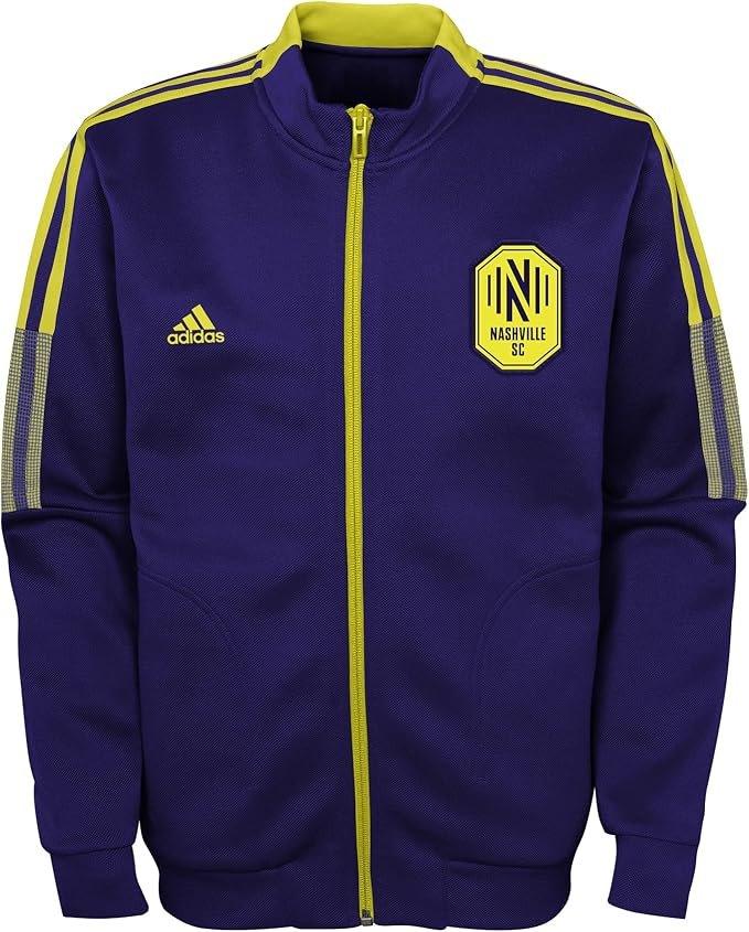 adidas MLS Youth Boys (8-20) Full Zip Anthem Travel Jacket