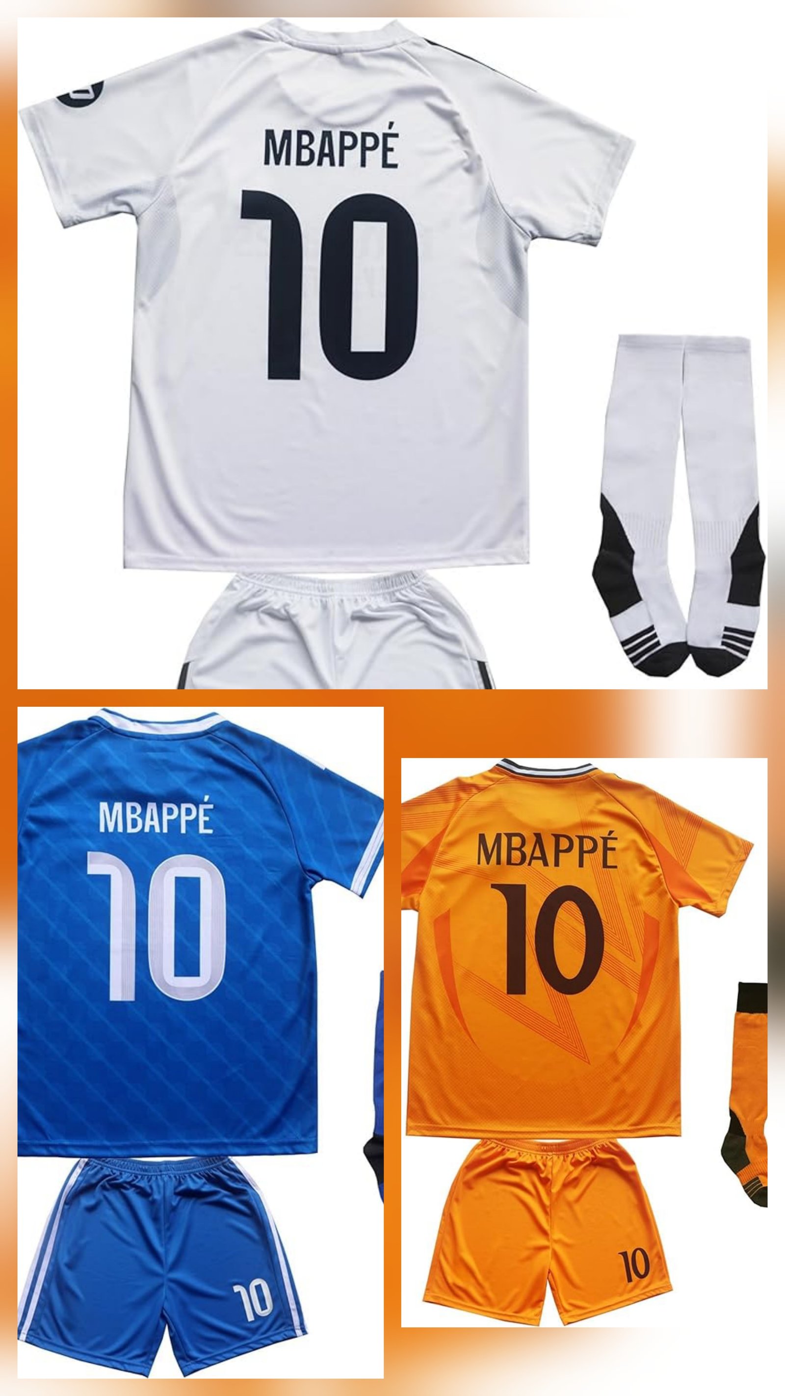 Kylian Mbappe Kids Set