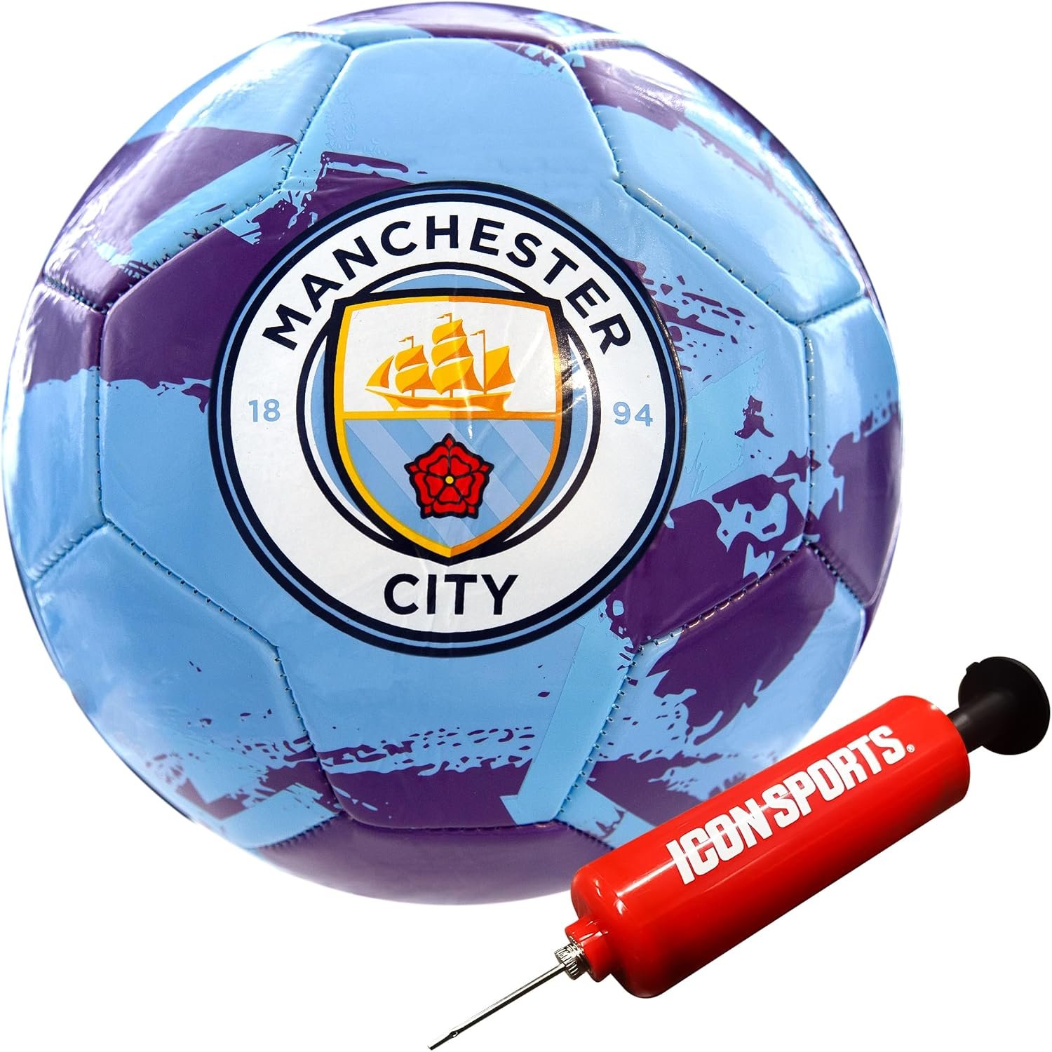 Icon Sports Official Manchester City FC Soccer Ball