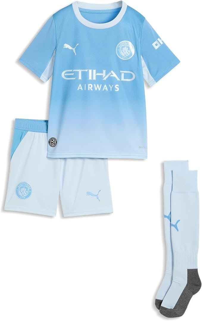 PUMA Manchester City Little Kids 2026/27 Home Mini Kit - Blue